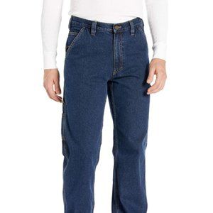 Cotton denim overalls